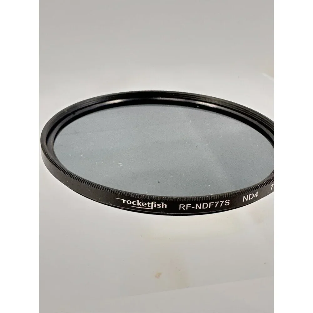 Rocketfish RF-NDF77S 77mm Multi-Coated Density Lens Filter-Clear/Gray (B-2)
